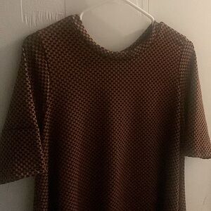 Poof Orange-Rust Like dress